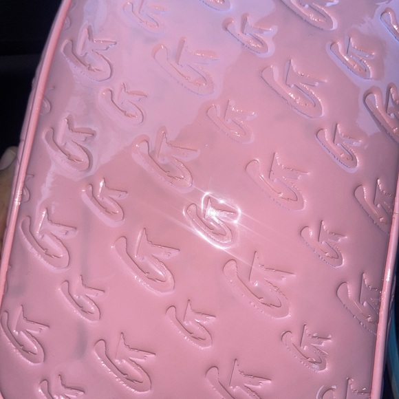 Glamaholic Lifestyle Powder Pink Small Monogram Toiletry Bag/Clutch - Picture 11 of 15